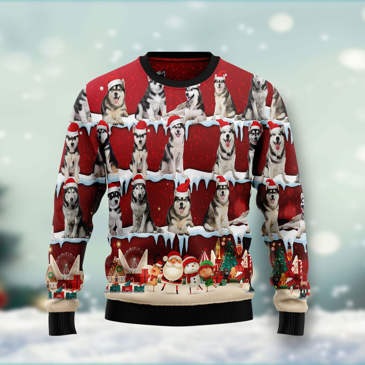 Awesome minnesota 3D Christmas Sweater - Holiday Gift product image 4