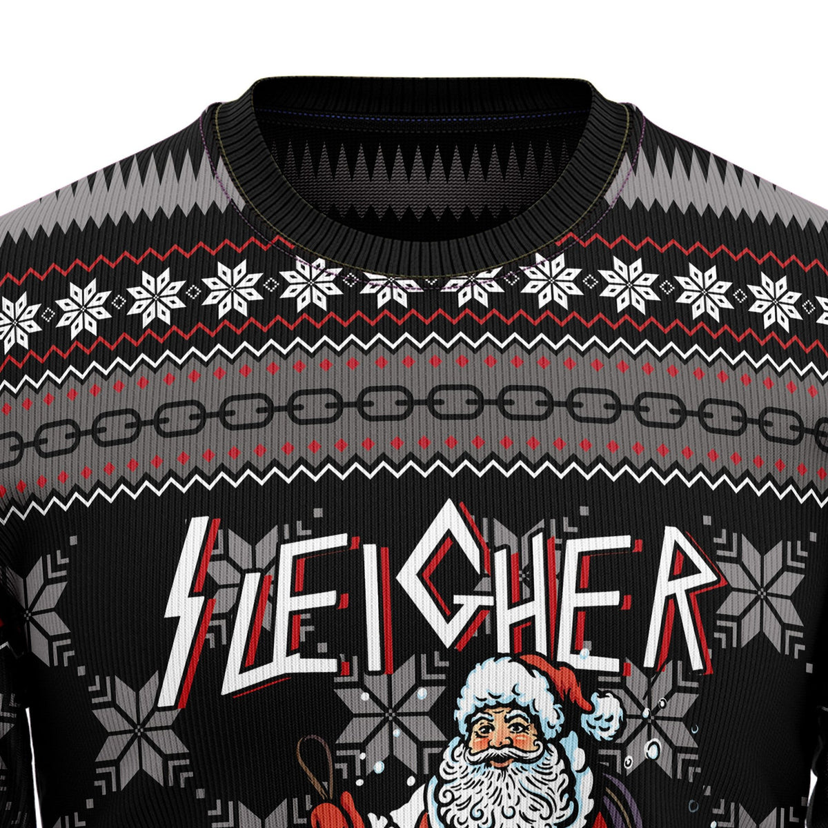 Santa sleigher 3D Christmas Sweater - Holiday Gift product image 2