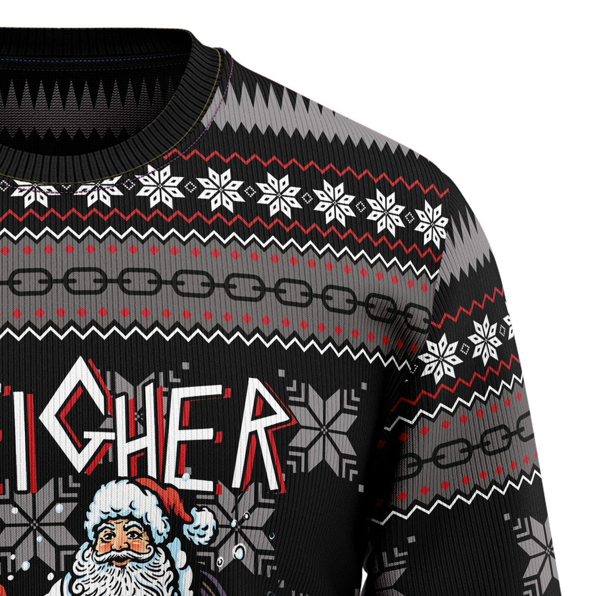 Santa sleigher 3D Christmas Sweater - Holiday Gift product image 3