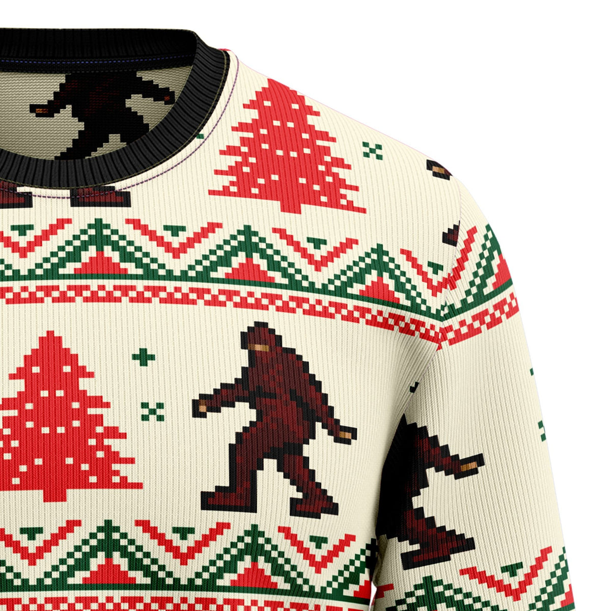 Bigfoot 3D Ugly Christmas Sweater - Holiday Gift product image 2