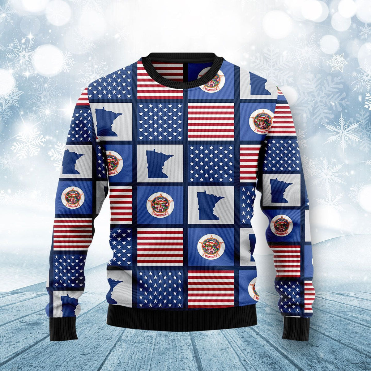 Amazing minnesota 3D Christmas Sweater - Holiday Gift product image