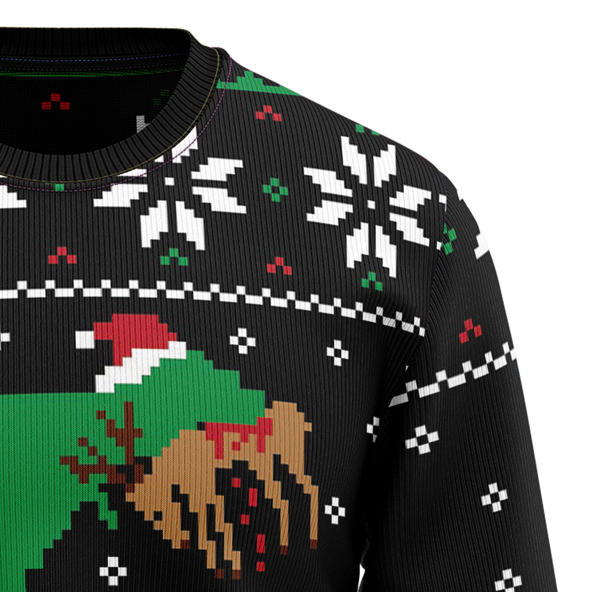 T Rex 3D Christmas Sweater - Holiday Gift product image 3