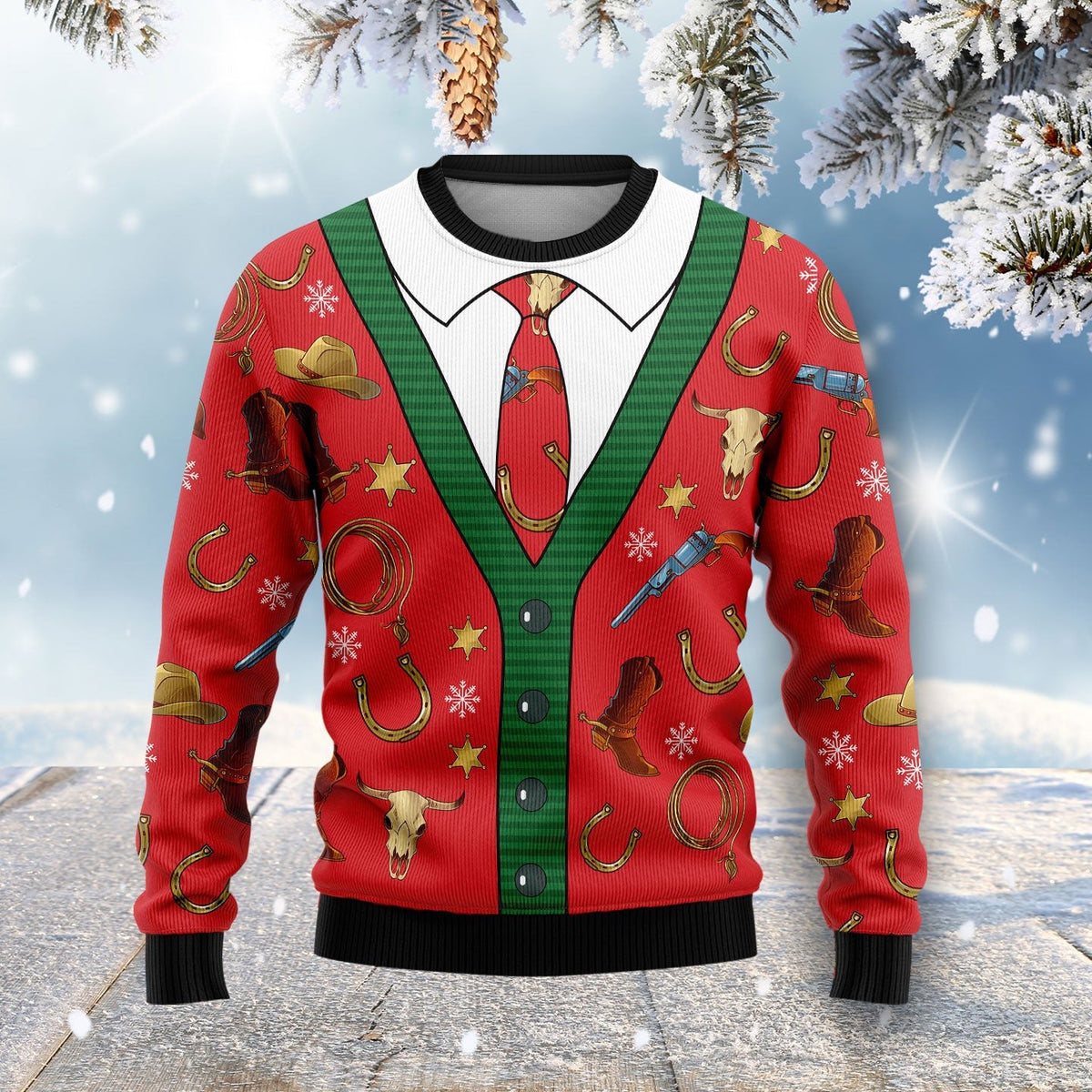 Butterfly trust what you are doing 3D Christmas Sweater - Holiday Gift product image 4