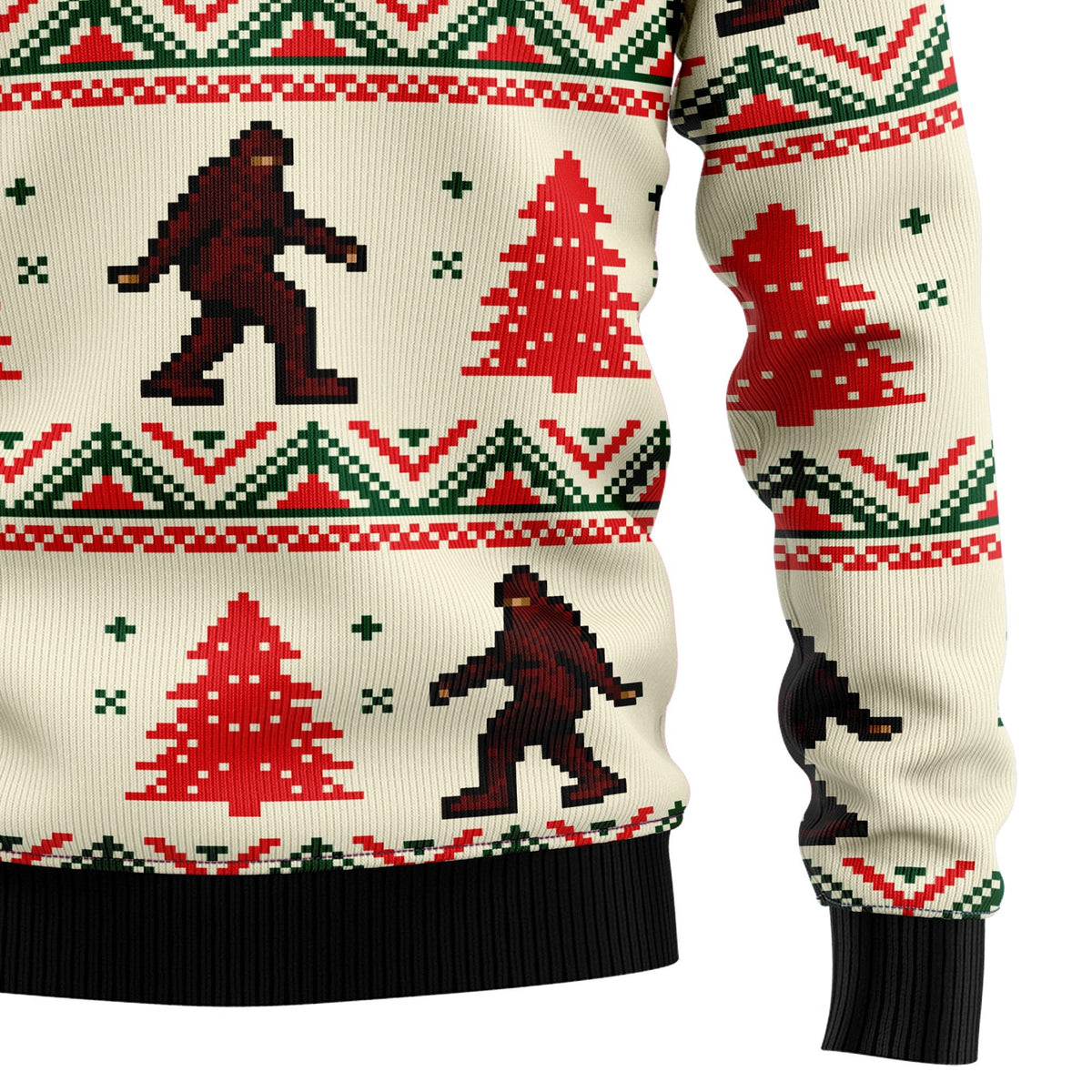 Bigfoot 3D Ugly Christmas Sweater - Holiday Gift product image 4