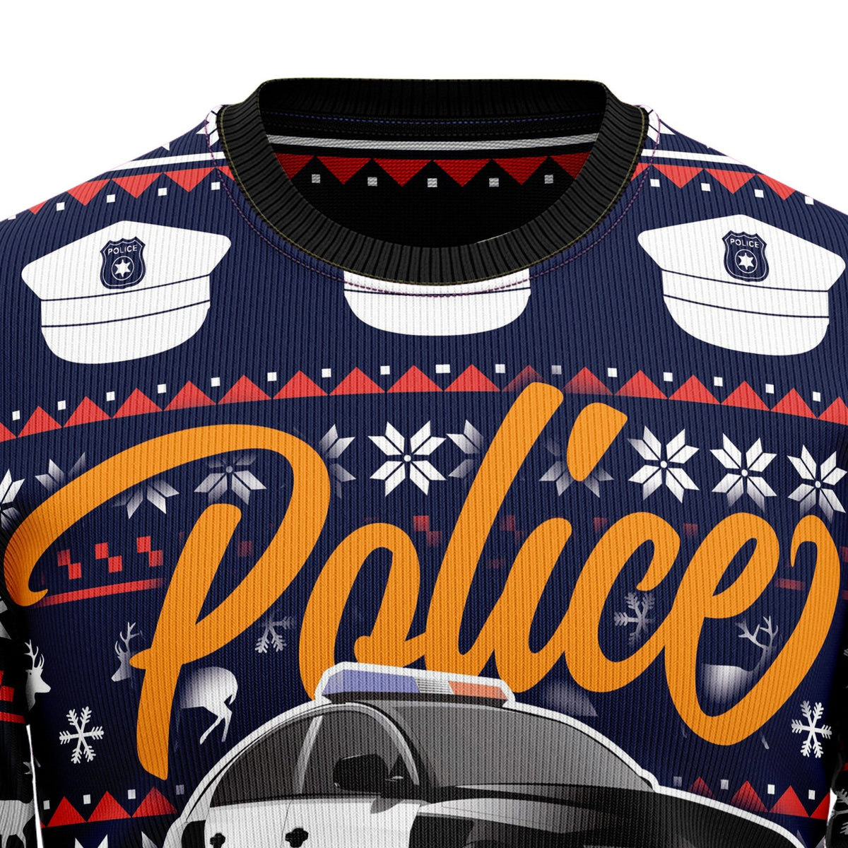 Police navidad 3D Christmas Sweater - Holiday Gift product image 2