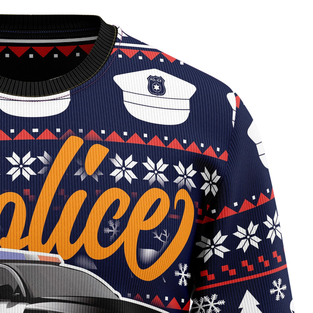 Police navidad 3D Christmas Sweater - Holiday Gift product image 3