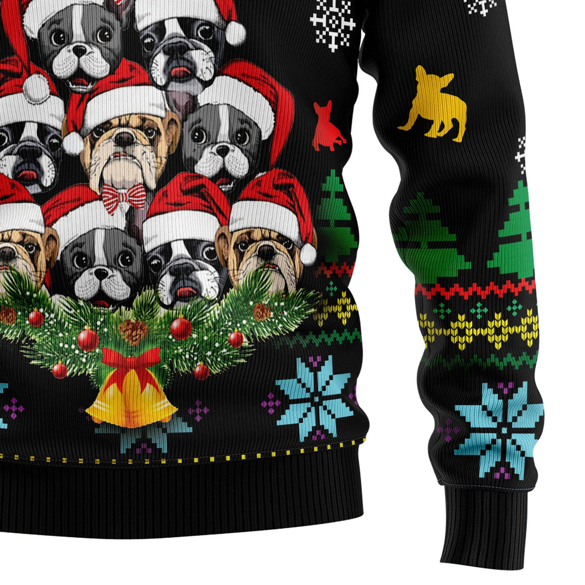 French bulldog 3D Christmas Sweater - Holiday Gift product image 4