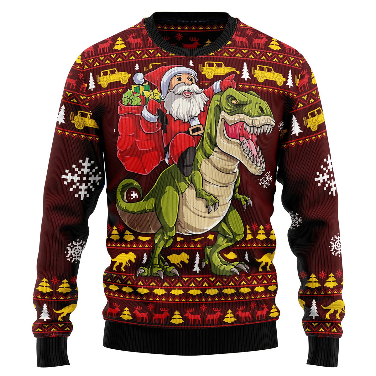 Santassic park 3D Christmas Sweater - Holiday Gift product image