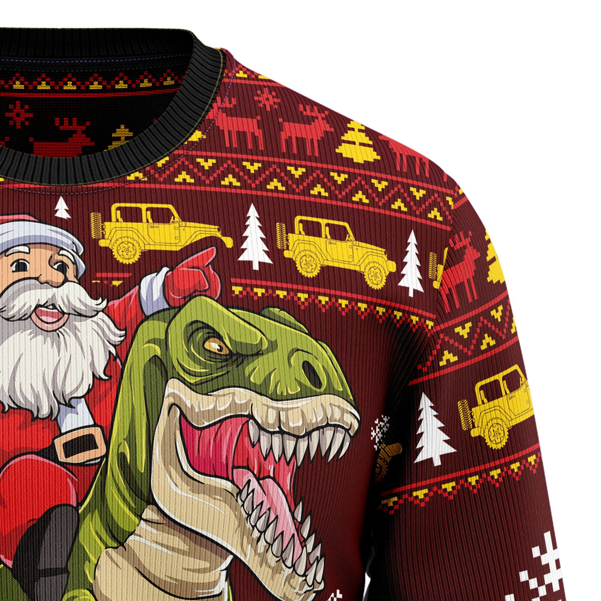 Santassic park 3D Christmas Sweater - Holiday Gift product image 3