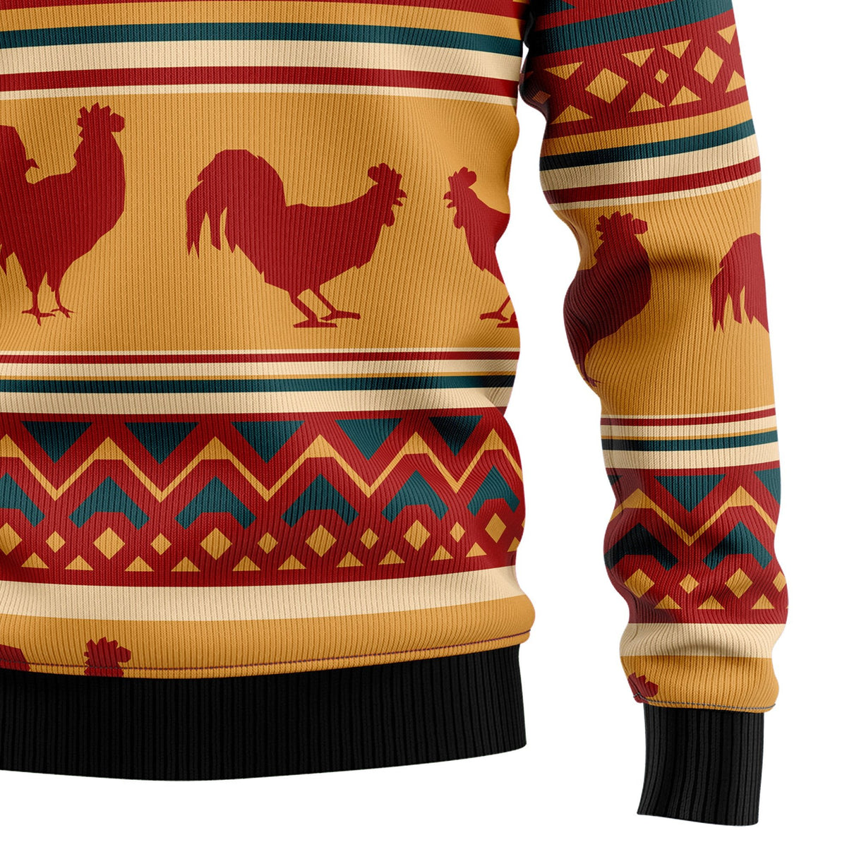 Amazing chicken 3D Christmas Sweater - Holiday Gift product image 4