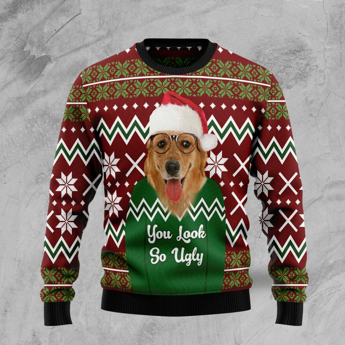 Wisconsin Mandala 3D Christmas Sweater - Holiday Gift product image 3