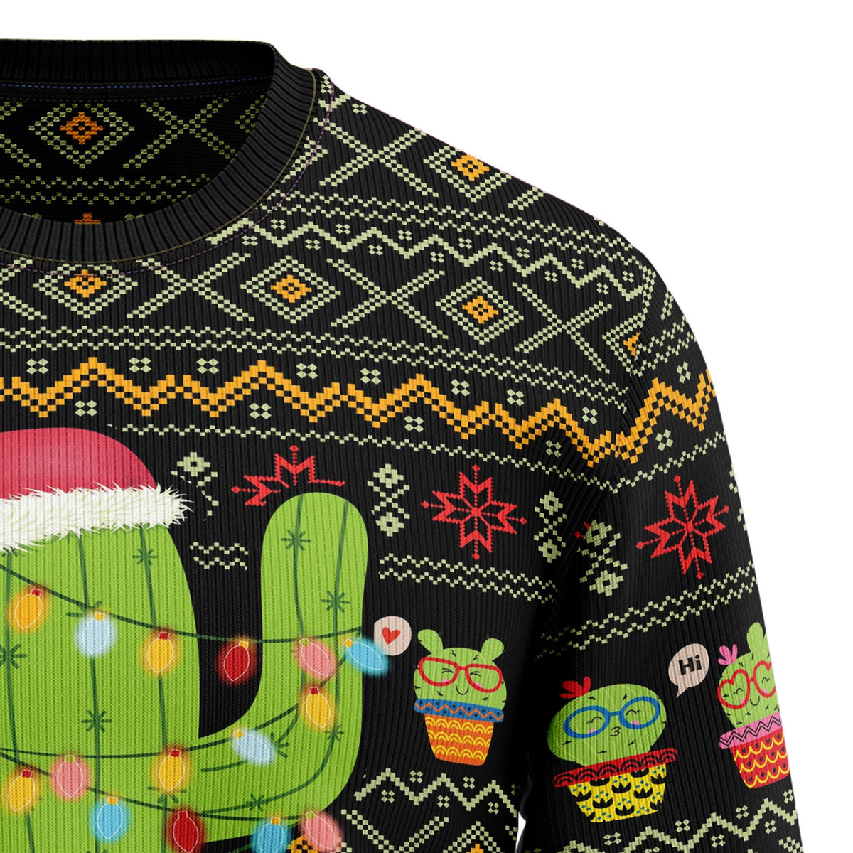 Cactus Xmas 3D Christmas Sweater - Holiday Gift product image 3