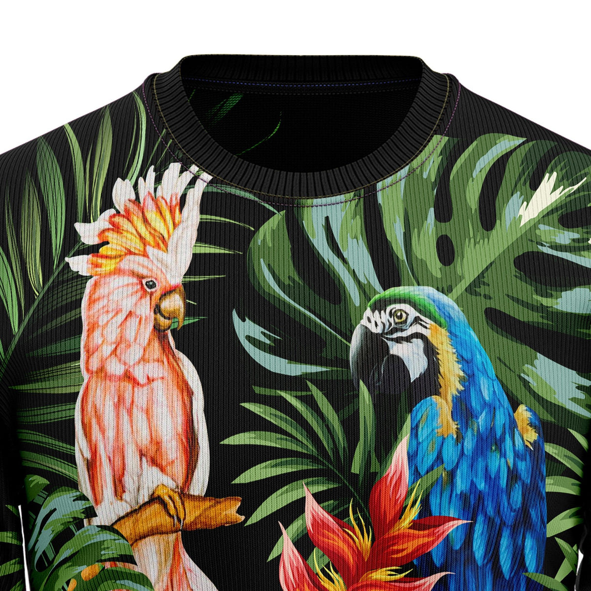 Parrot 3D Christmas Sweater - Holiday Gift product image 2