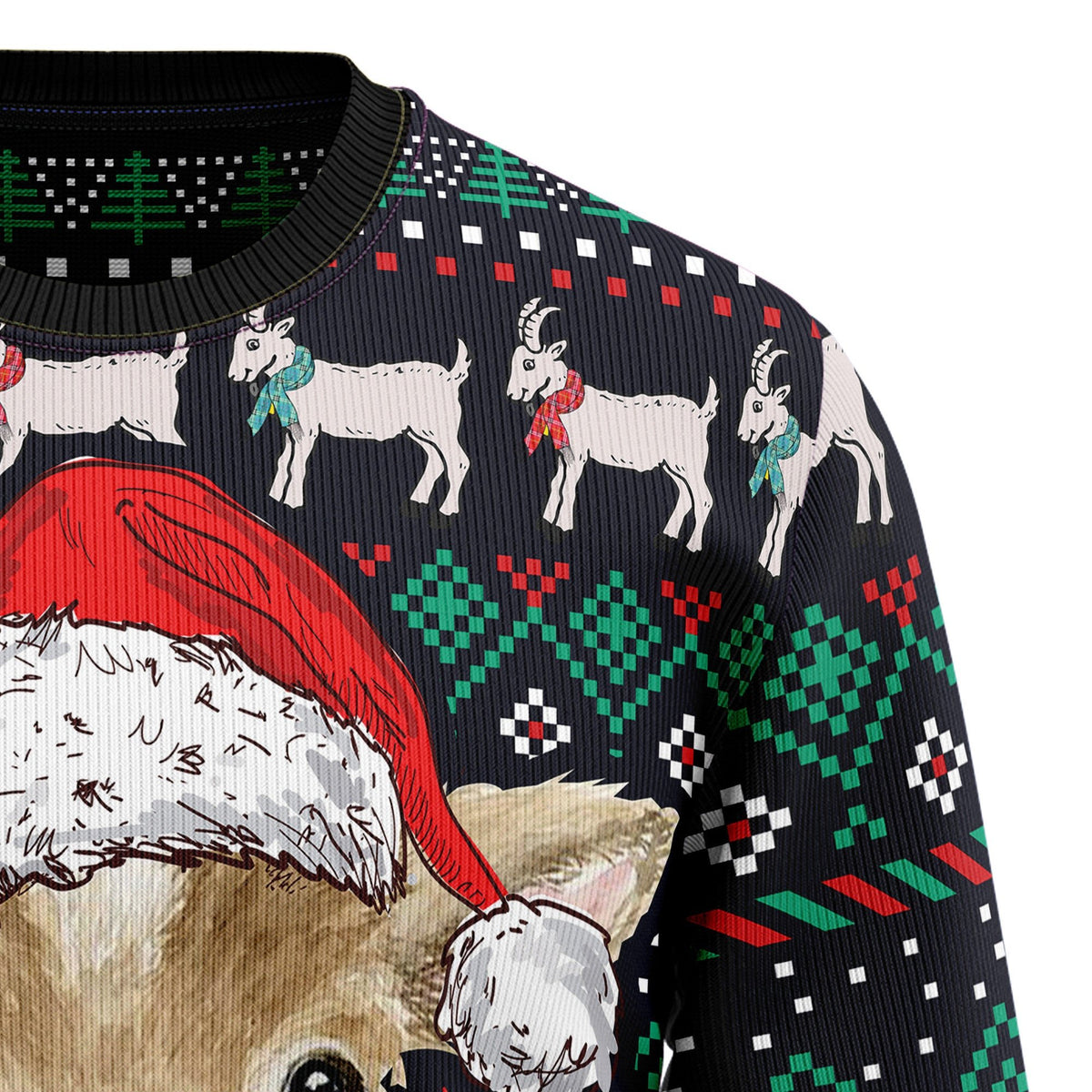 Goat 3D Christmas Sweater - Holiday Gift product image 3