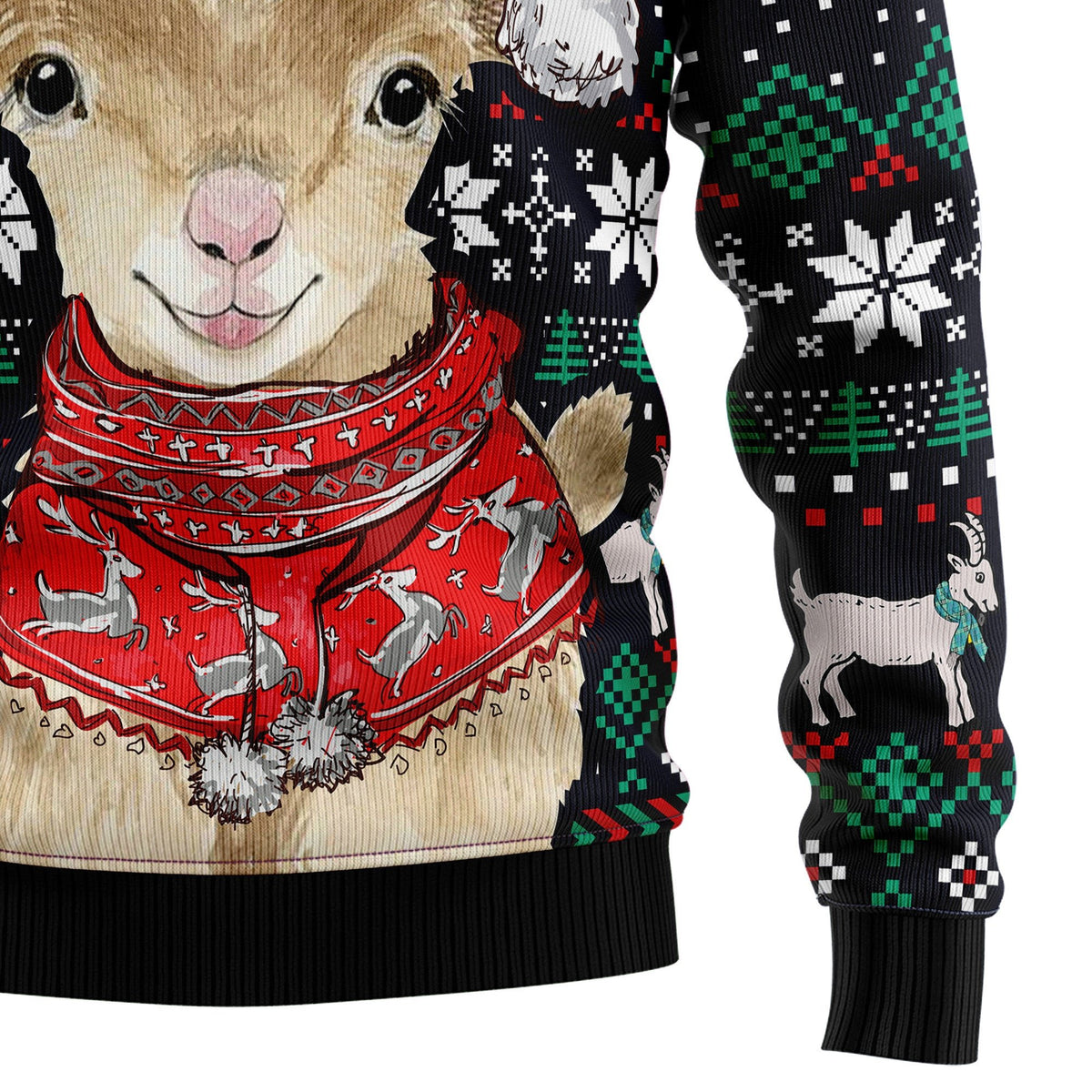 Goat 3D Christmas Sweater - Holiday Gift product image 4