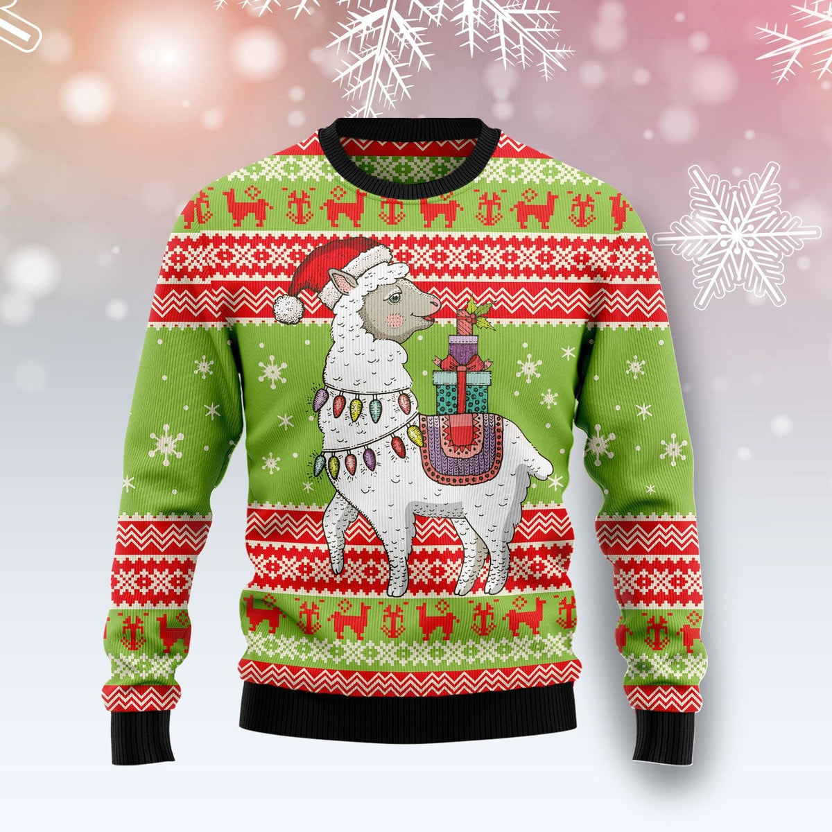 Book merry 3D Christmas Sweater - Holiday Gift product image 4