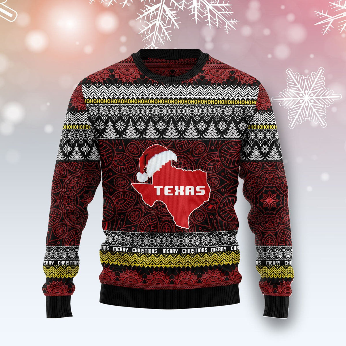 Giraffe winter 3D Christmas Sweater - Holiday Gift product image 5
