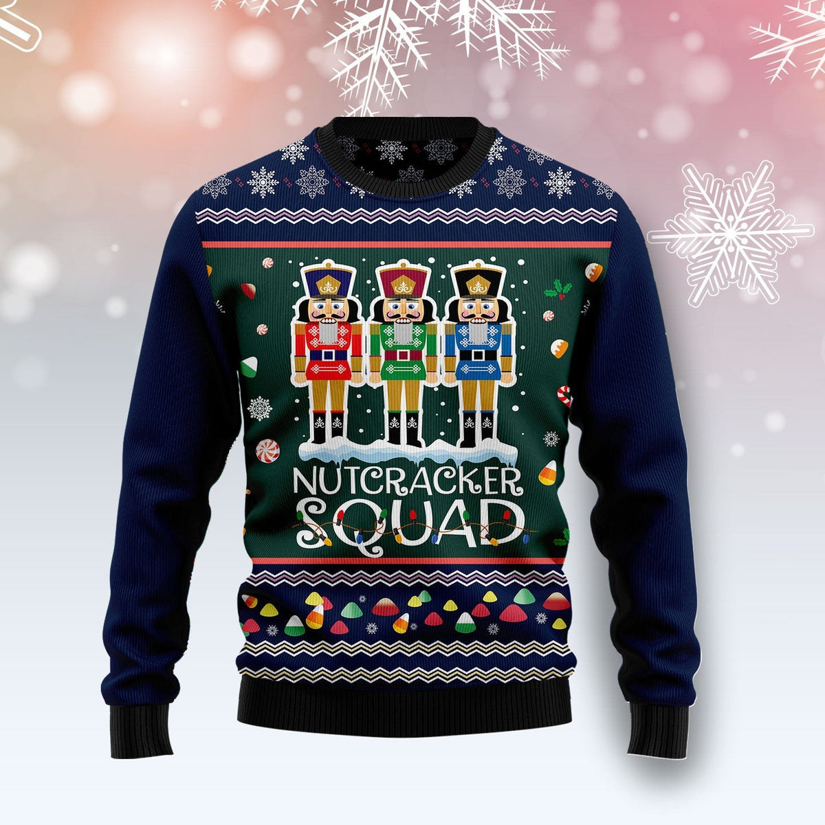 Nutcracker squad 3D Christmas Sweater - Holiday Gift product image
