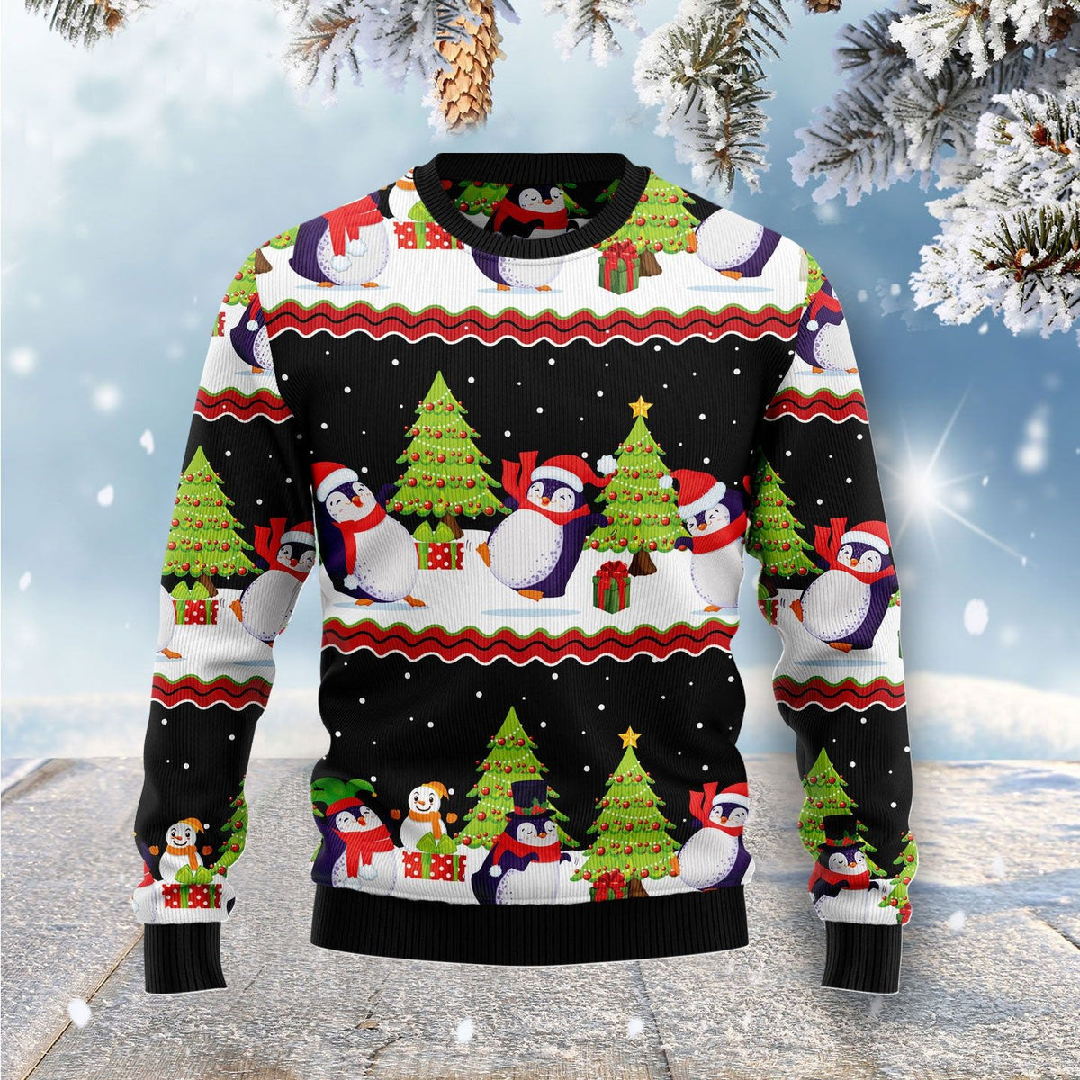Dachshund 3D Christmas Sweater - Holiday Gift product image 3