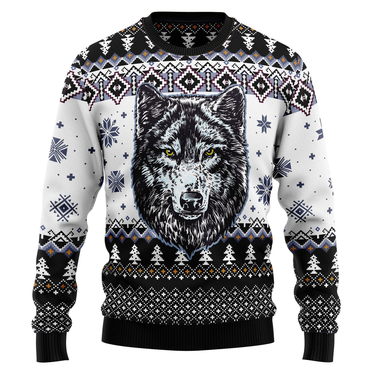 Wolf 3D Christmas Sweater - Holiday Gift product image