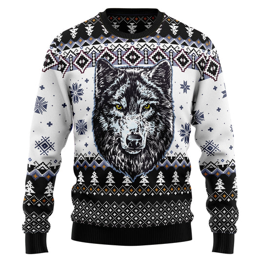 Wolf 3D Christmas Sweater - Holiday Gift product image