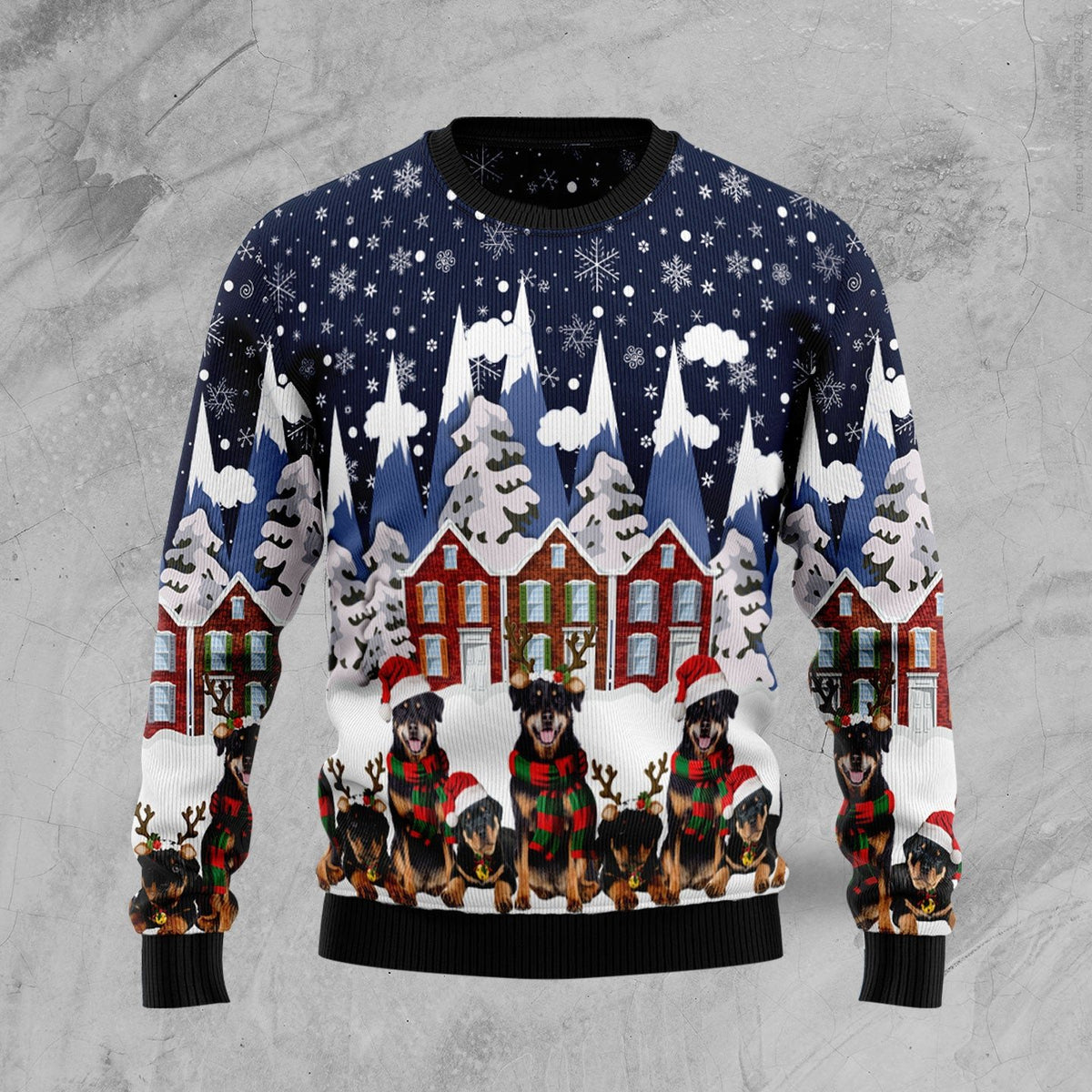 Sloth no hurries no worries 3D Christmas Sweater - Holiday Gift product image 3