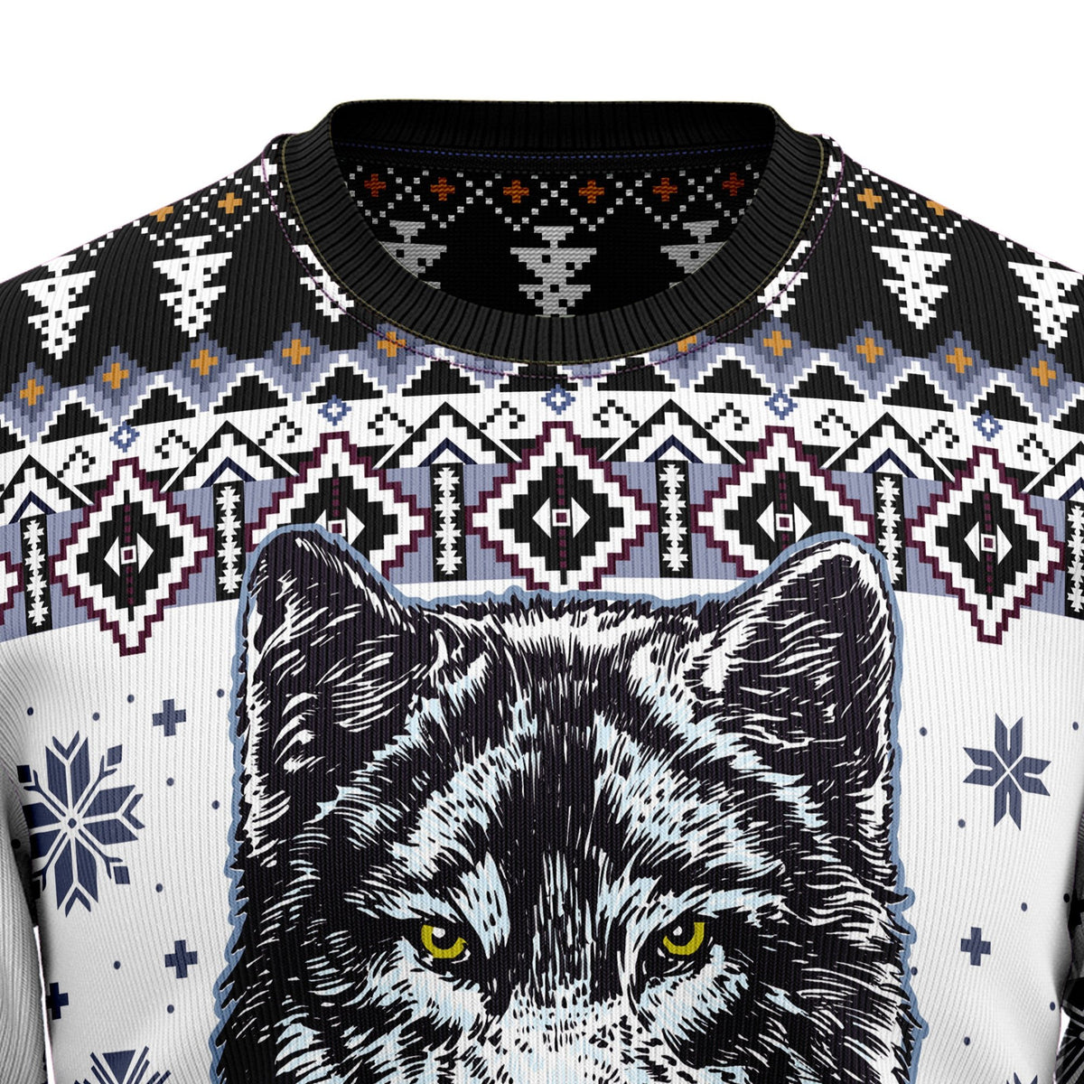 Wolf 3D Christmas Sweater - Holiday Gift product image 2