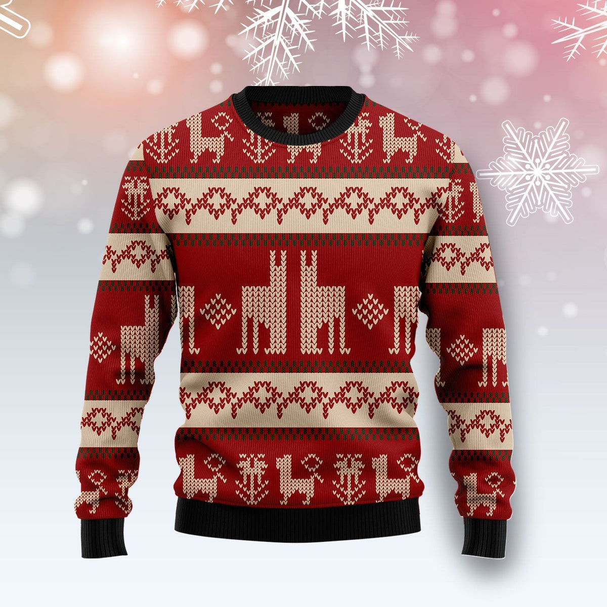 Meowy catmas Christmas tree 3D Christmas Sweater - Holiday Gift product image 3