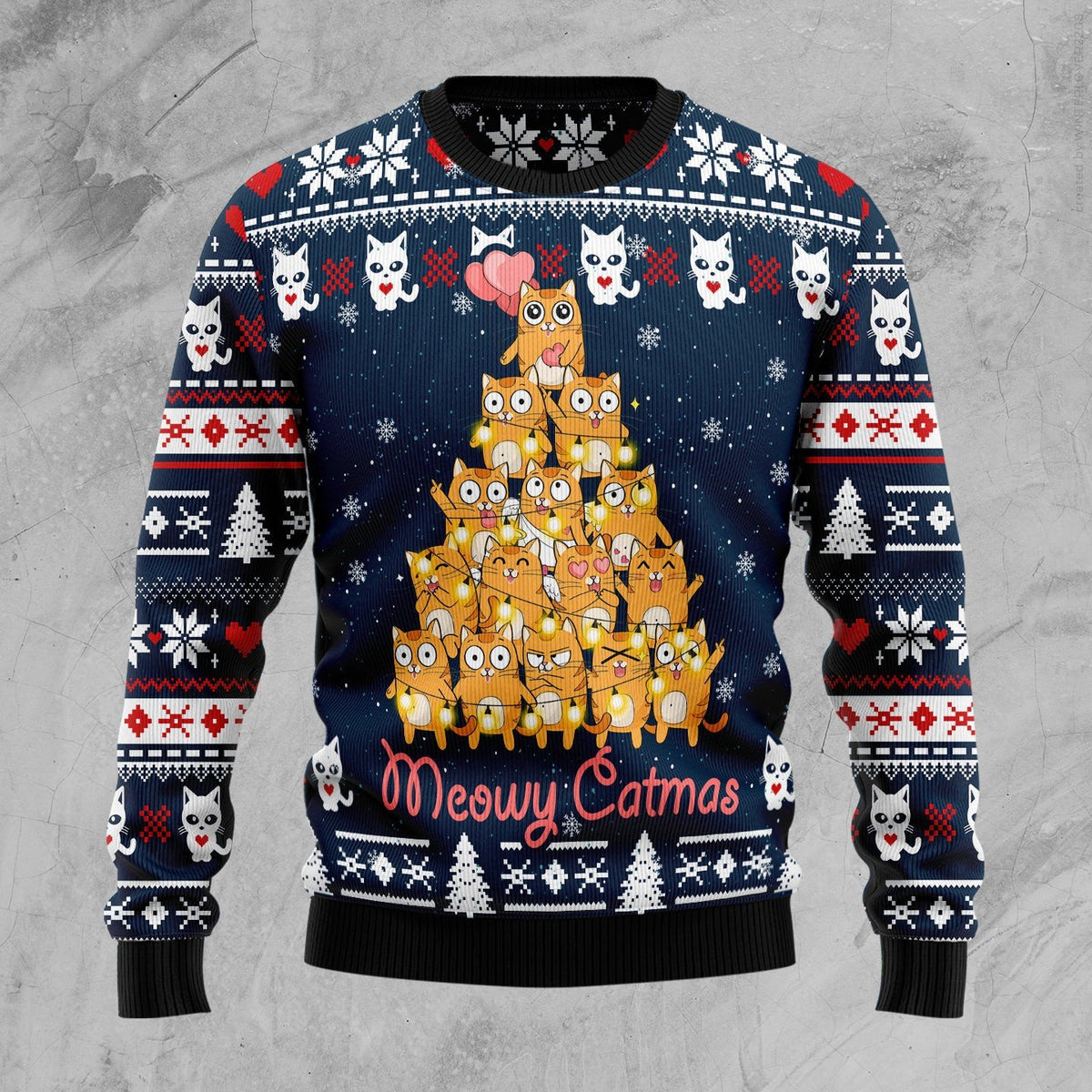 Skull flowers 3D Christmas Sweater - Holiday Gift product image 3