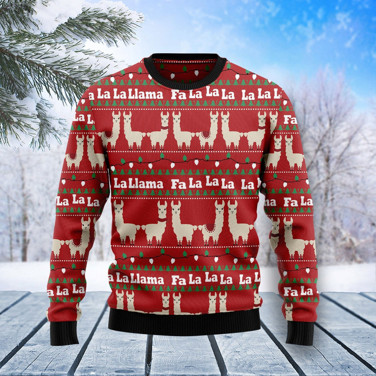 Chihuahua when i needed a hand i found you paw 3D Christmas Sweater - Holiday Gift product image 3