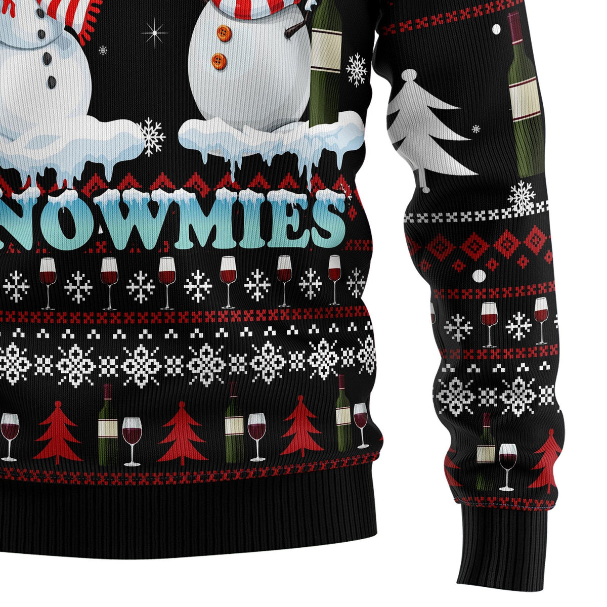Drink up snowmies 3D Christmas Sweater - Holiday Gift product image 4