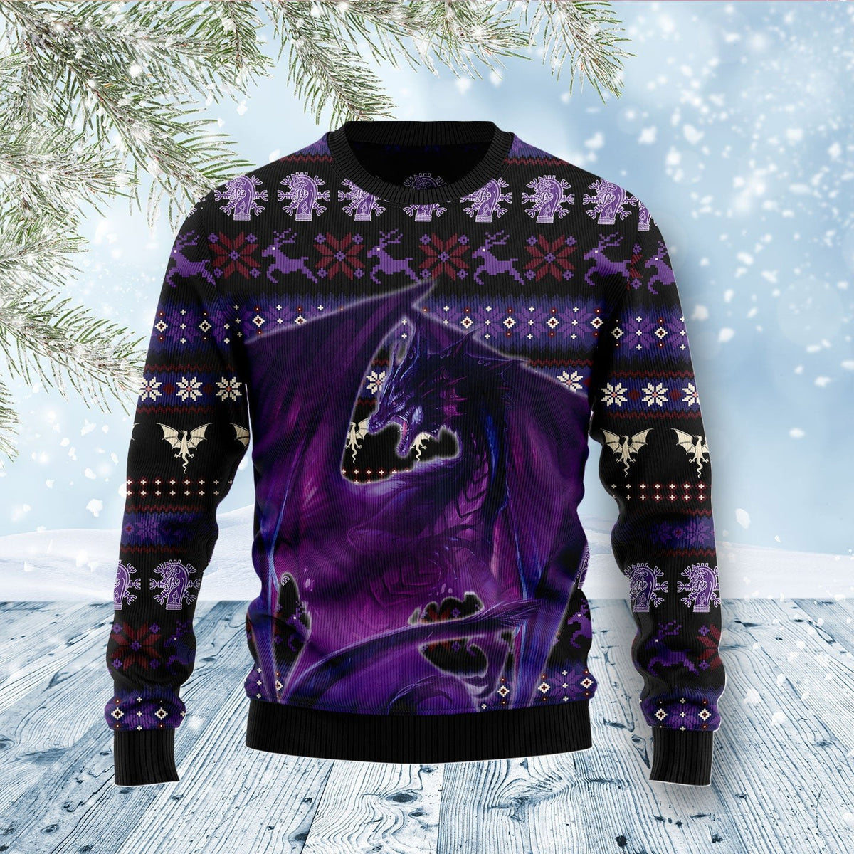 Cowboy cactus 3D Christmas Sweater - Holiday Gift product image 5