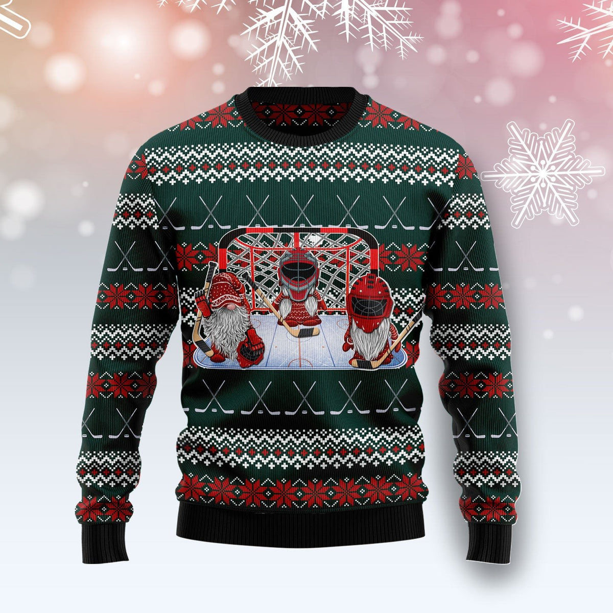 Hockey Gomies 3D Christmas Sweater - Holiday Gift product image