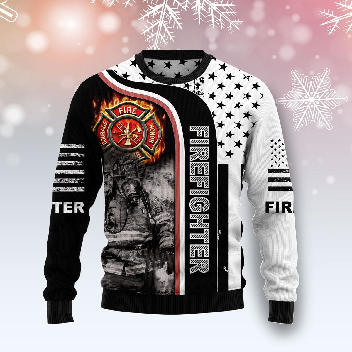 Santa gymnastic 3D Christmas Sweater - Holiday Gift product image 3