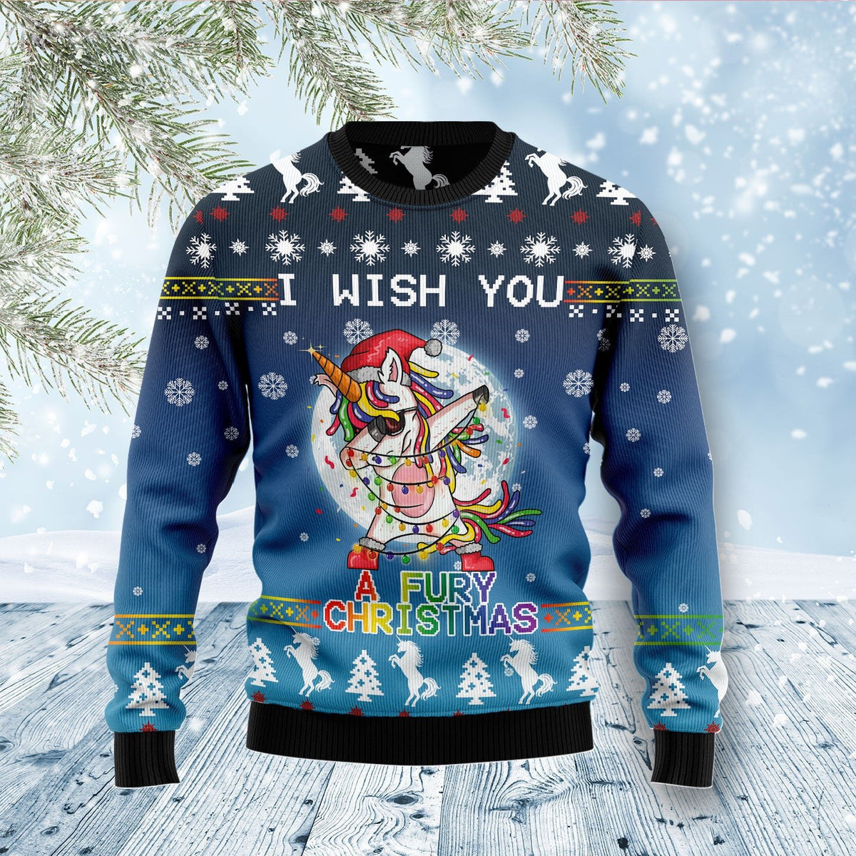Love snowman 3D Christmas Sweater - Holiday Gift product image 3