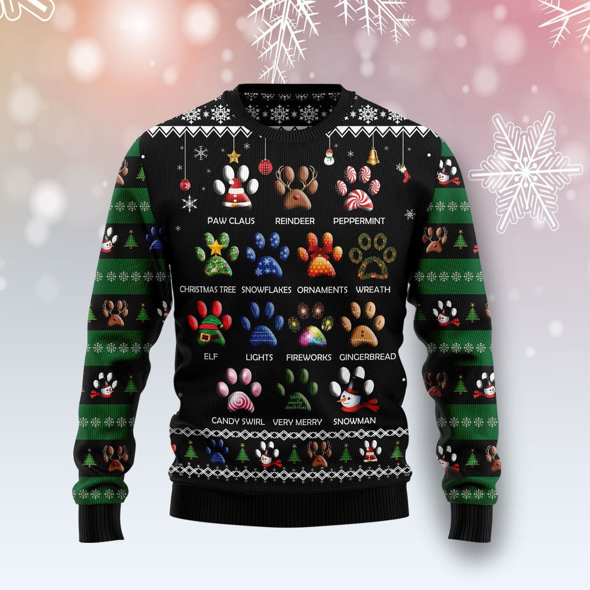 Violin in Jesus name play 3D Christmas Sweater - Holiday Gift product image 3