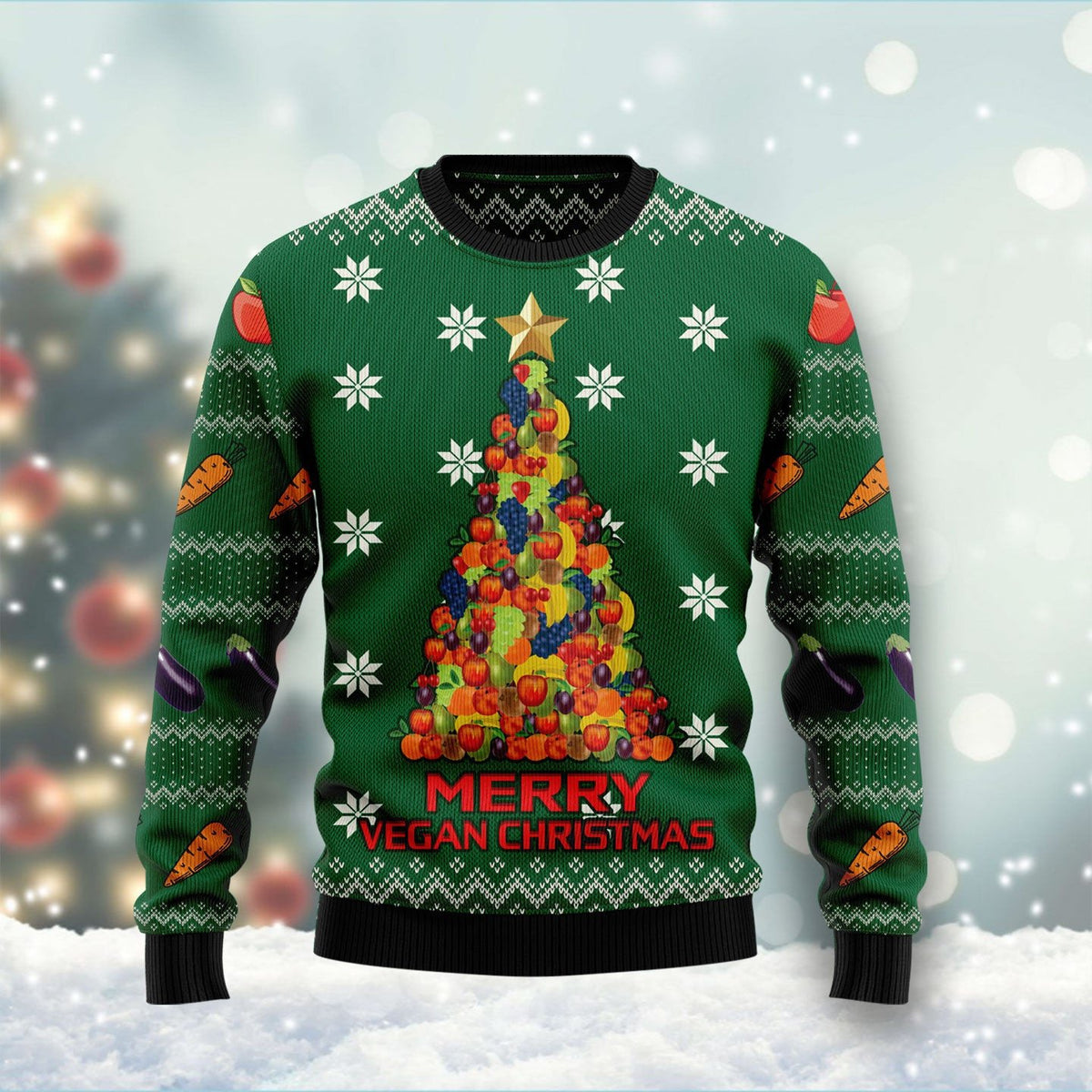 Autism colorful beauty 3D Christmas Sweater - Holiday Gift product image 3