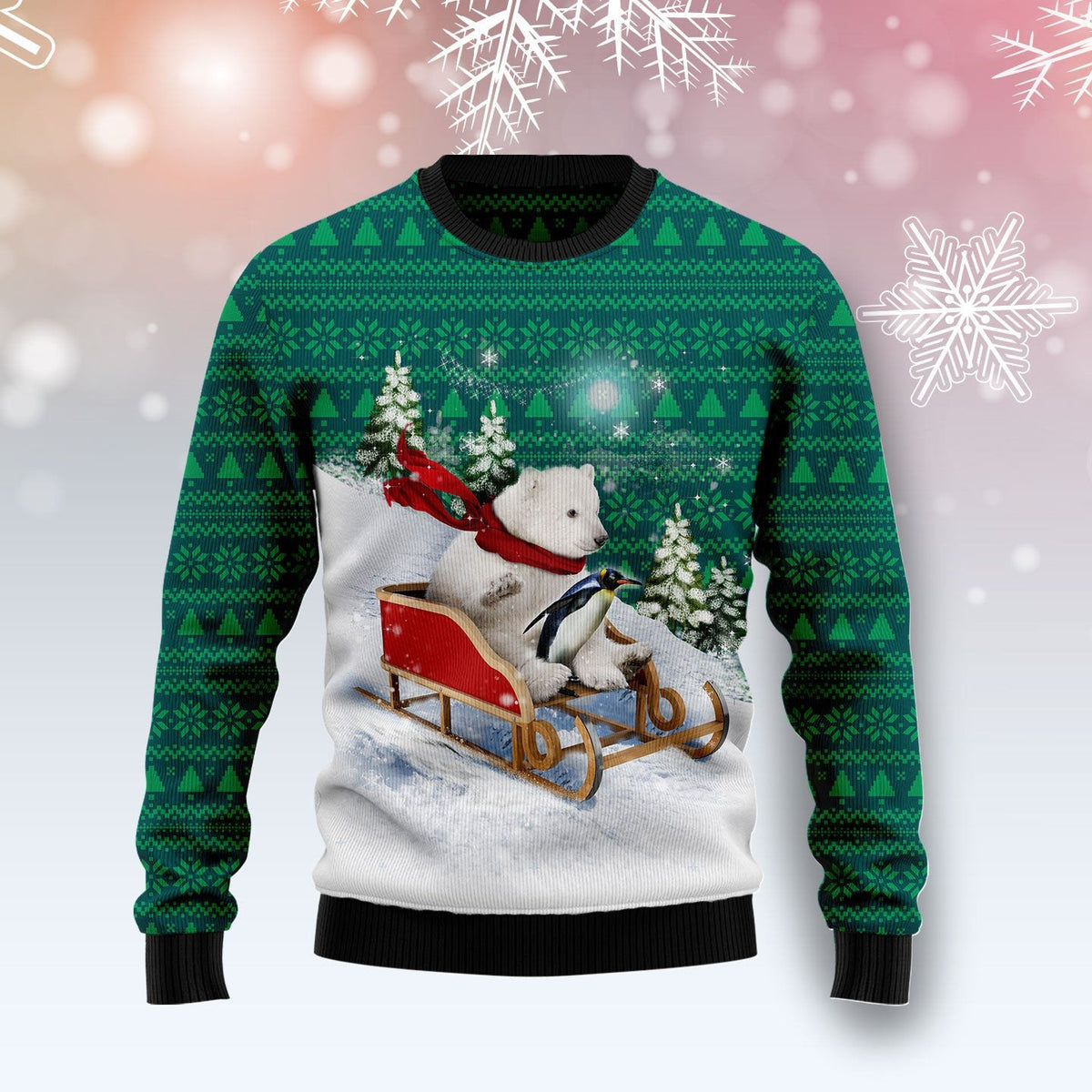 Chow Chow mom 3D Christmas Sweater - Holiday Gift product image 3