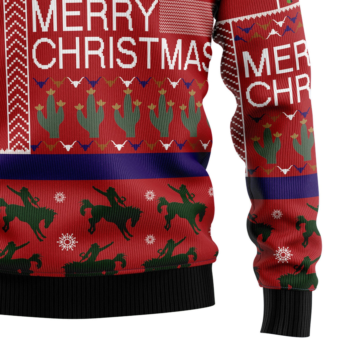 Texas Merry 3D Christmas Sweater - Holiday Gift product image 4