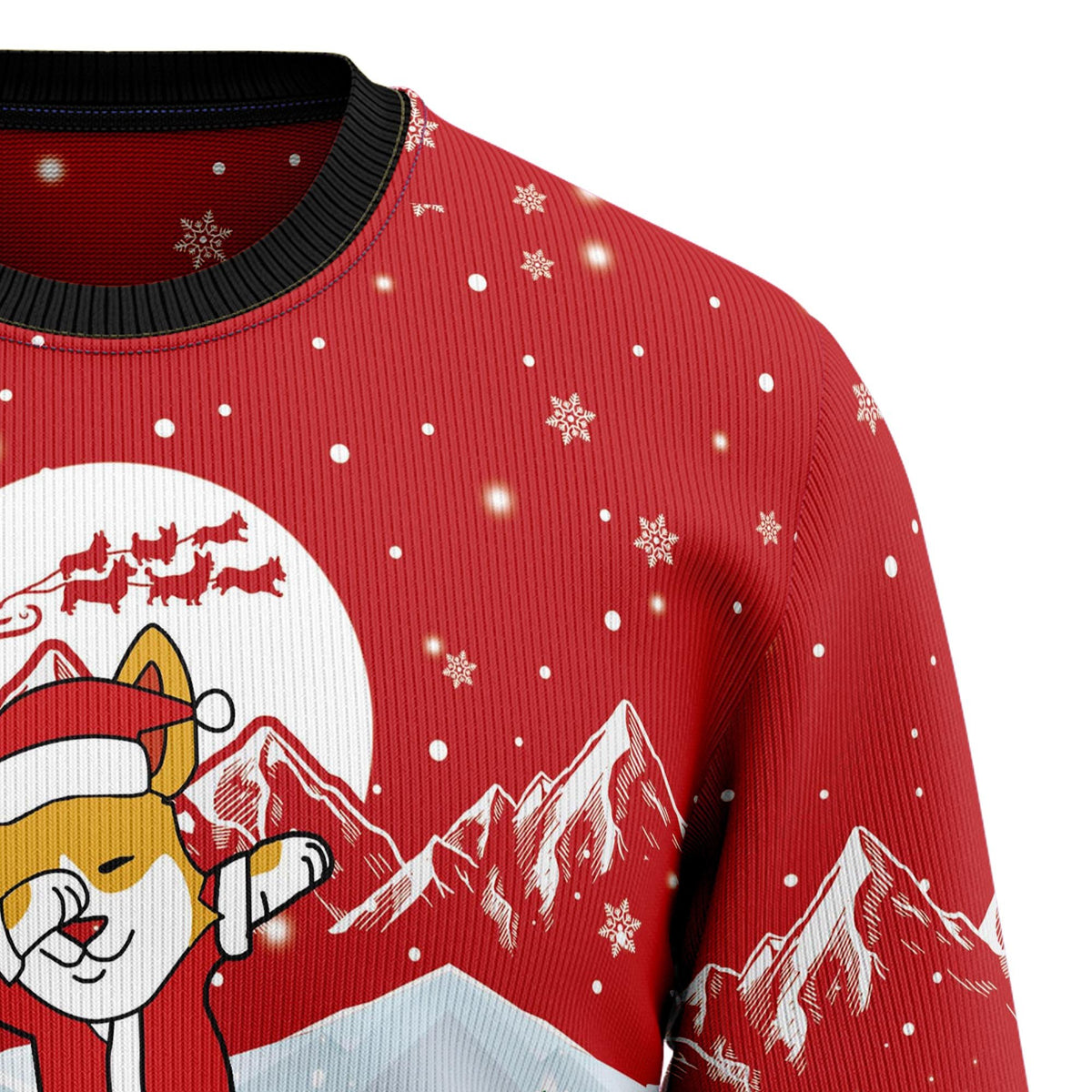 Corgi merry Xmas 3D Christmas Sweater - Holiday Gift product image 3