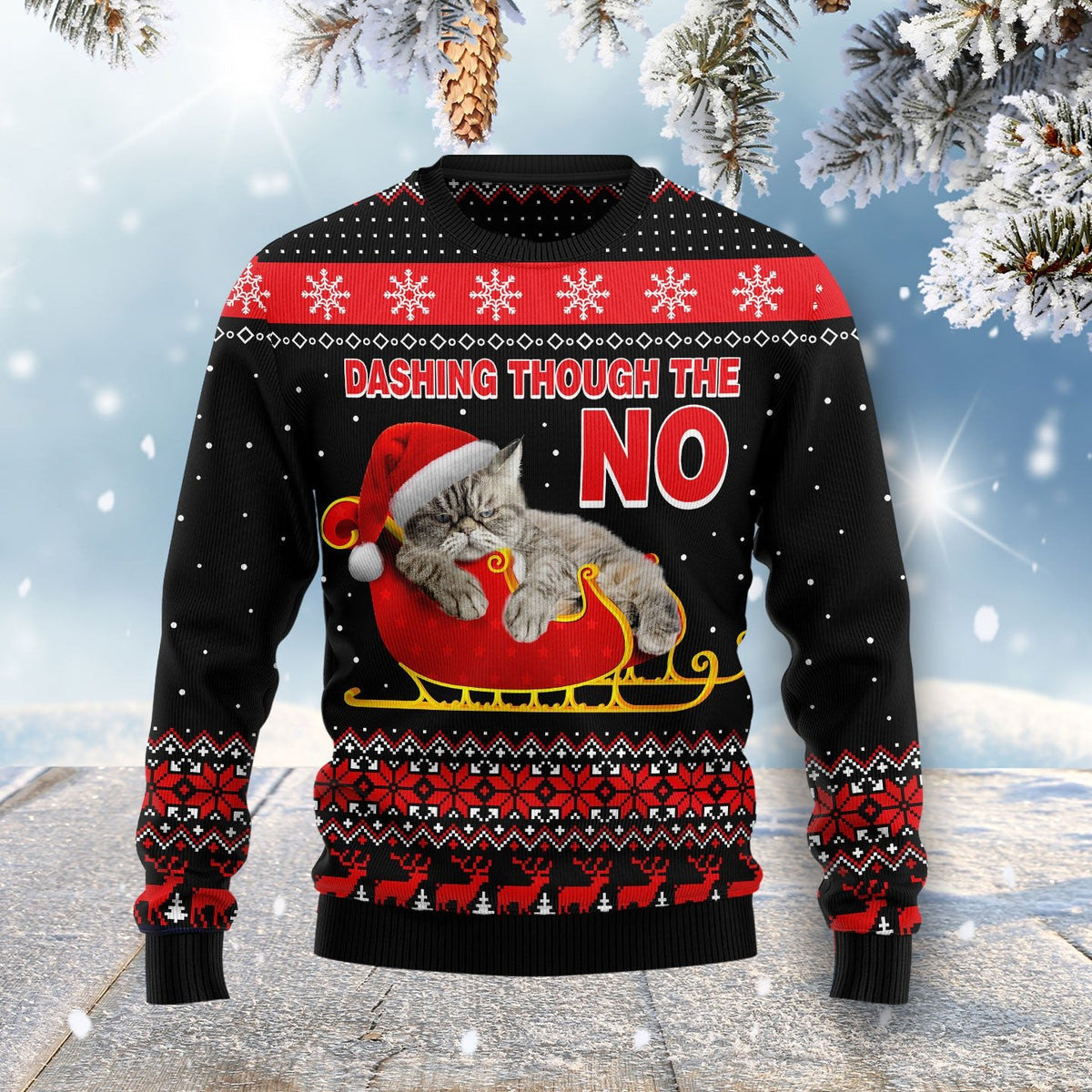 Skull have yourself a creepy little 3D Christmas Sweater - Holiday Gift product image 3