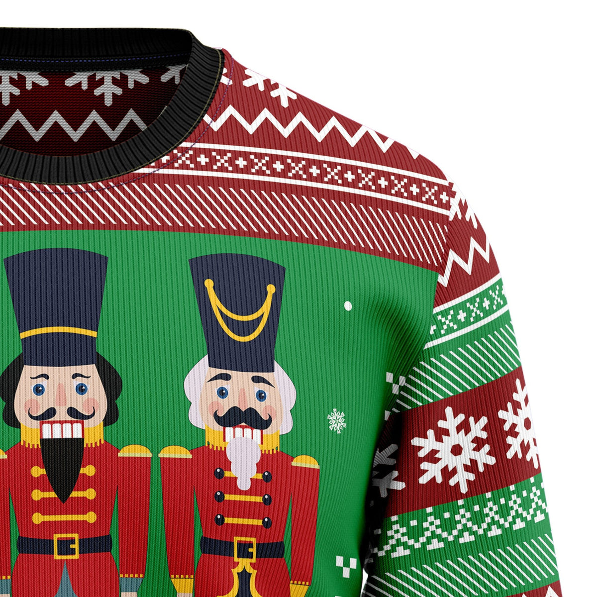 Nutcracker party cracking 3D Christmas Sweater - Holiday Gift product image 3