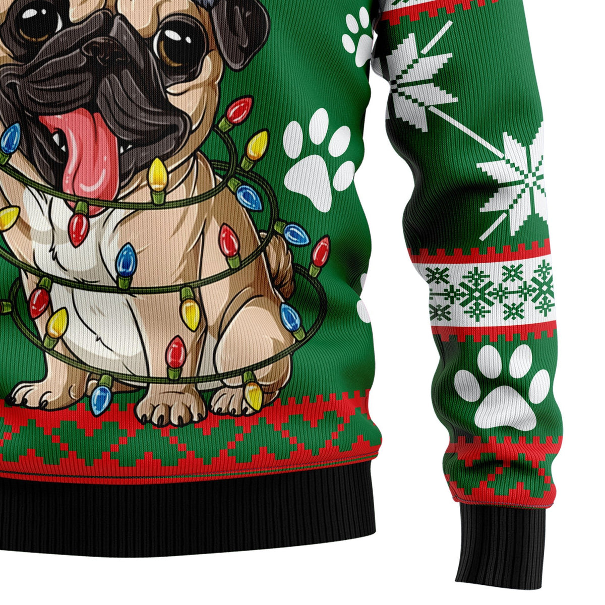Bah Humpug 3D Christmas Sweater - Holiday Gift product image 4