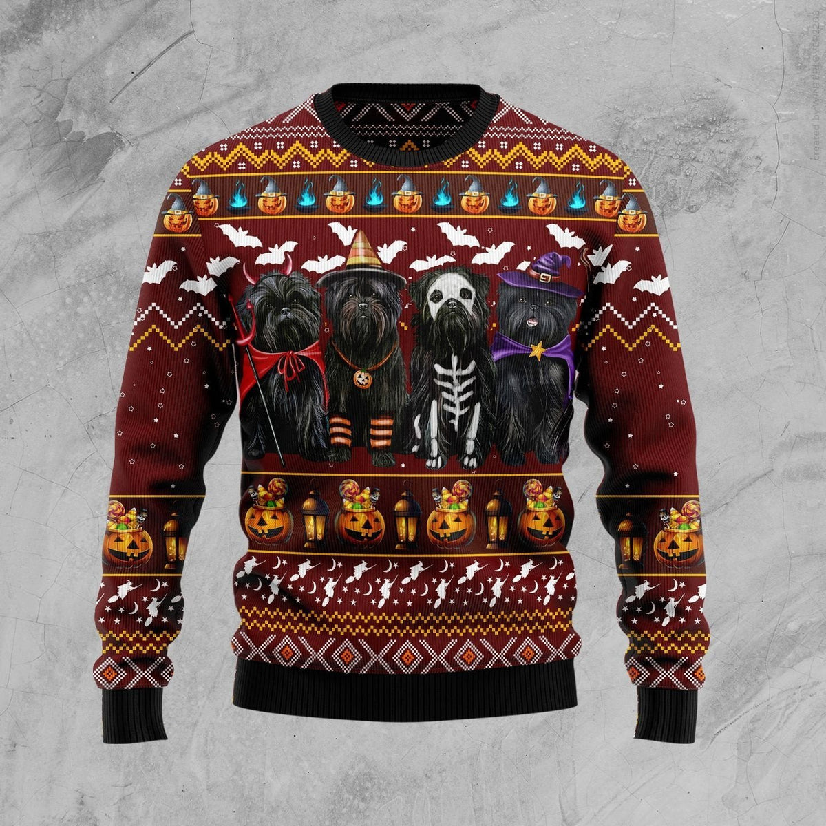 Laughing Leonardo DiCaprio 3D Christmas Sweater - Holiday Gift product image 3