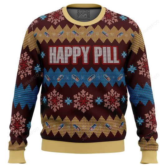 Akira Happy Pill 3D Christmas Sweater - Holiday Gift product image
