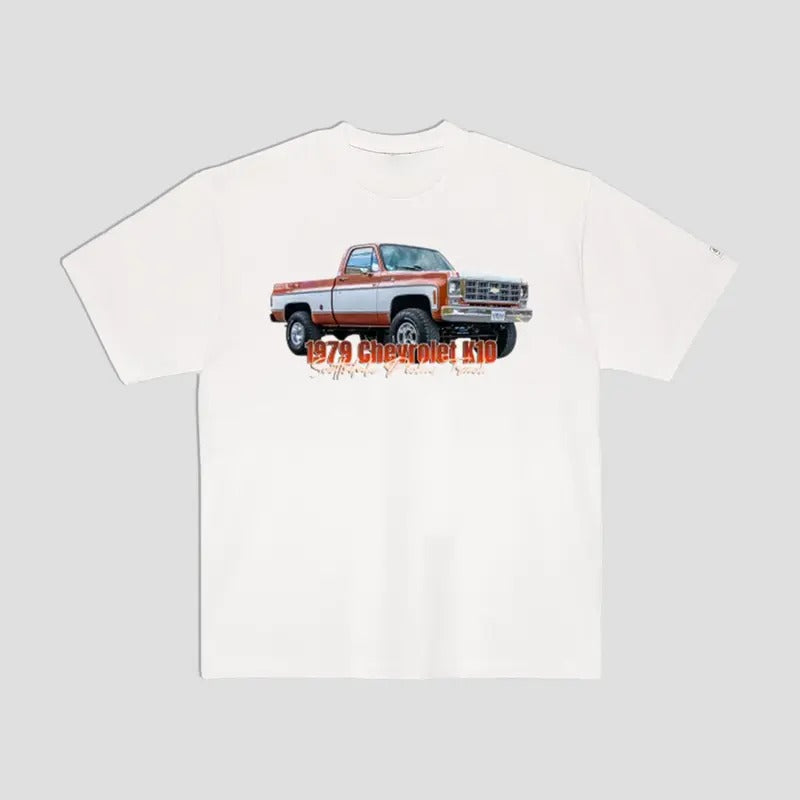 1979 Chevrolet K10 Scottsdale Pickup Truck - Adult & Kids T-Shirts, Sweatshirts & Hoodies apparel design preview 1