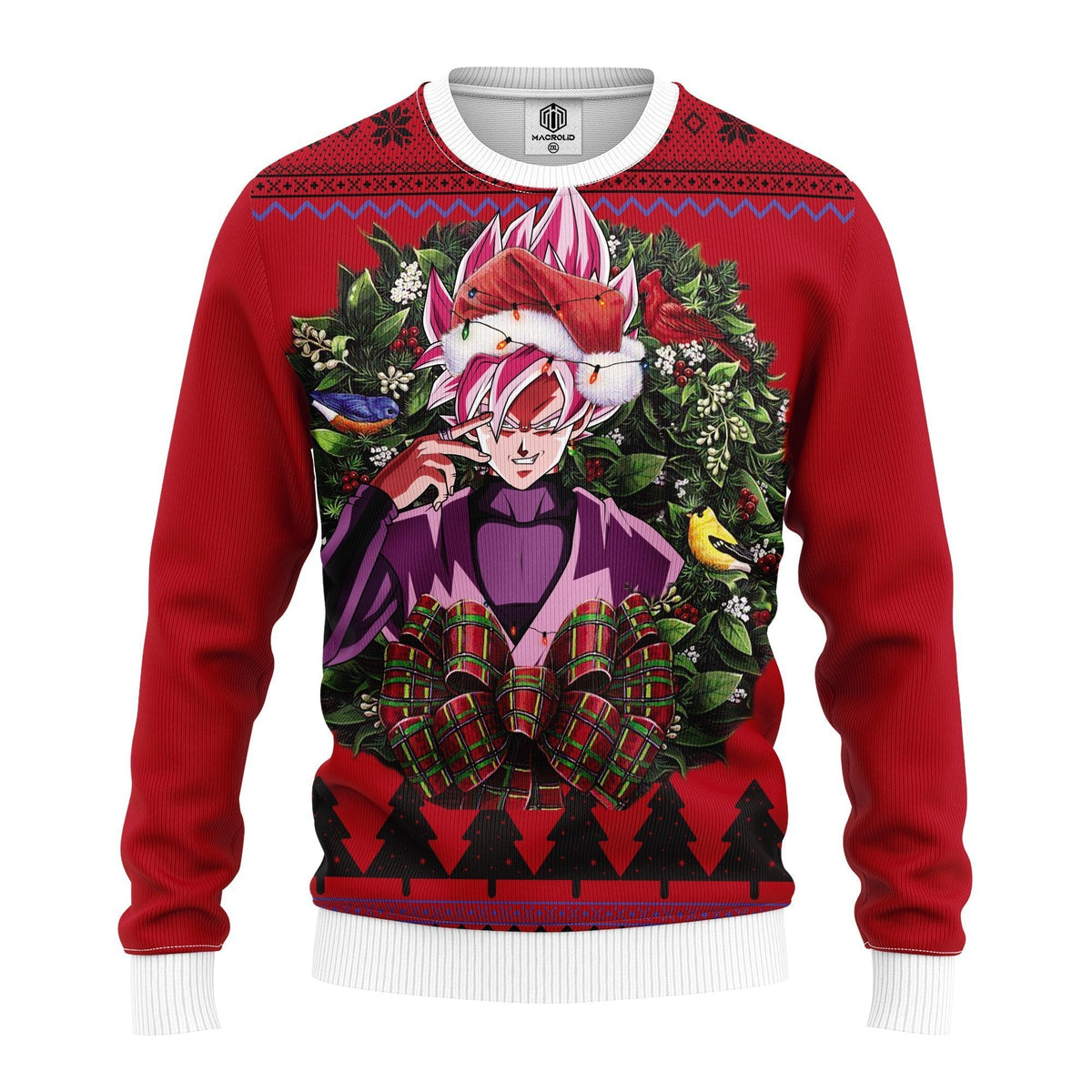 Dinosaur Unicorn Ride Hard Unisex 3D Christmas Sweater - Holiday Gift product image 4