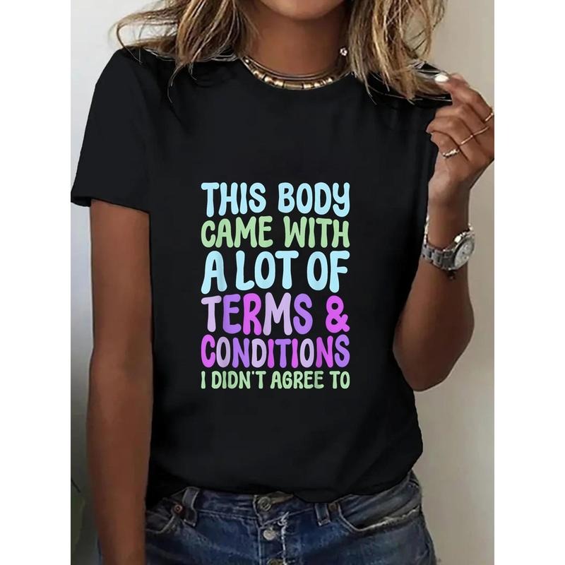 1pc 100% "This Body Came Lot Terms Conditions" Funny - Adult & Kids T-Shirts, Sweatshirts & Hoodies apparel design preview 1