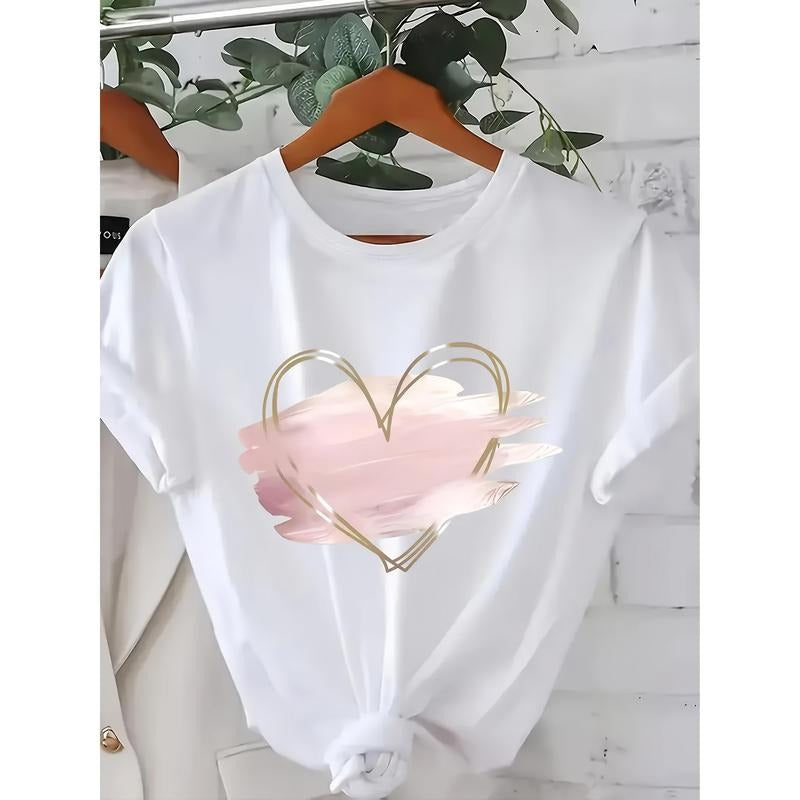 1pc Casual Short Sleeve 100% Cotton Round Neck - Adult & Kids T-Shirts, Sweatshirts & Hoodies apparel design preview 1