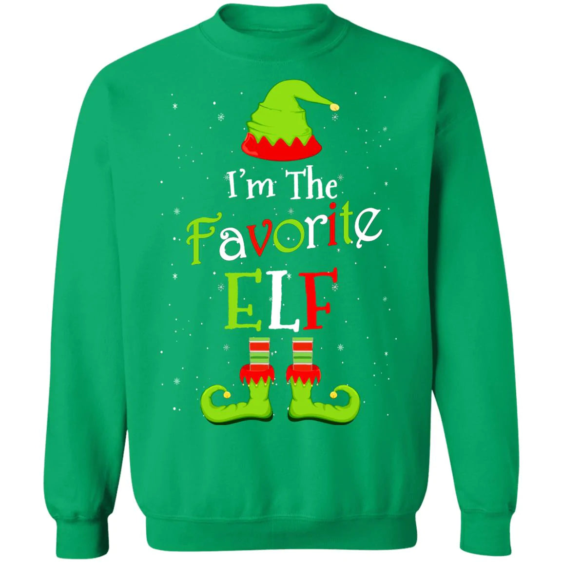 I’m the favorite elf Christmas Sweater - Holiday Gift product image 3